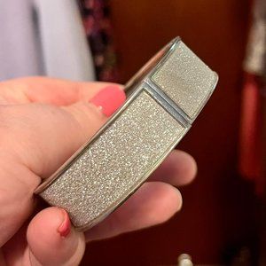 Silver cuff bracelet